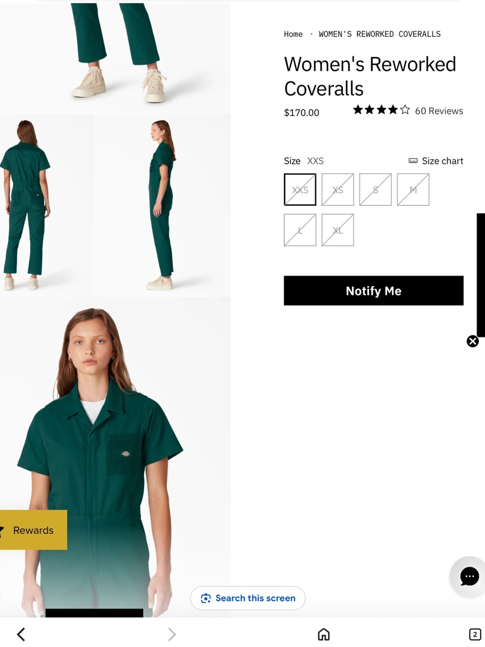 EUC Dickies Reworked Coveralls - Picture 7 of 7